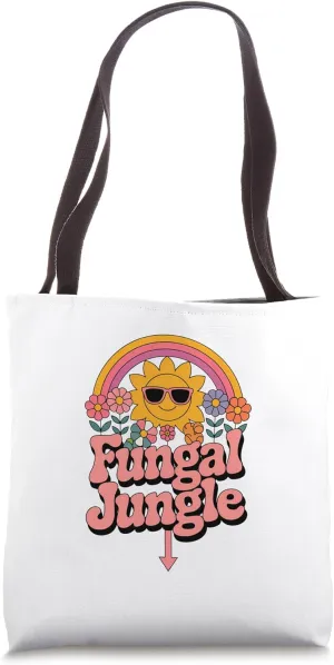 Funny Fungal Jungle Dirty Adult Humor Inappropriate Joke Tote Bag