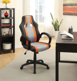 Gaming Chair with Nylon Caster Swivel & Wheel Base