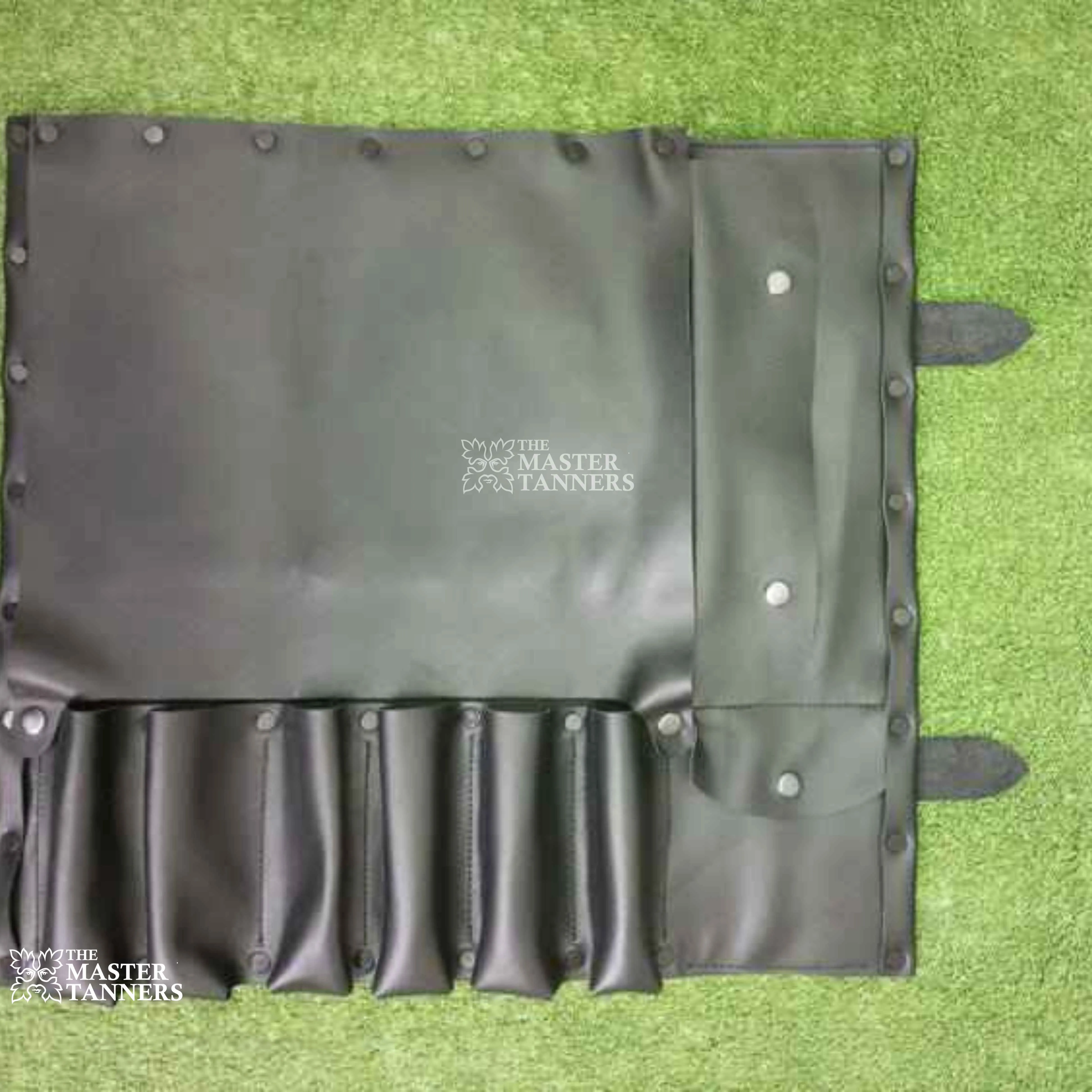 Genuine Knife Leather Roll Bag