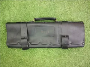 Genuine Knife Leather Roll Bag
