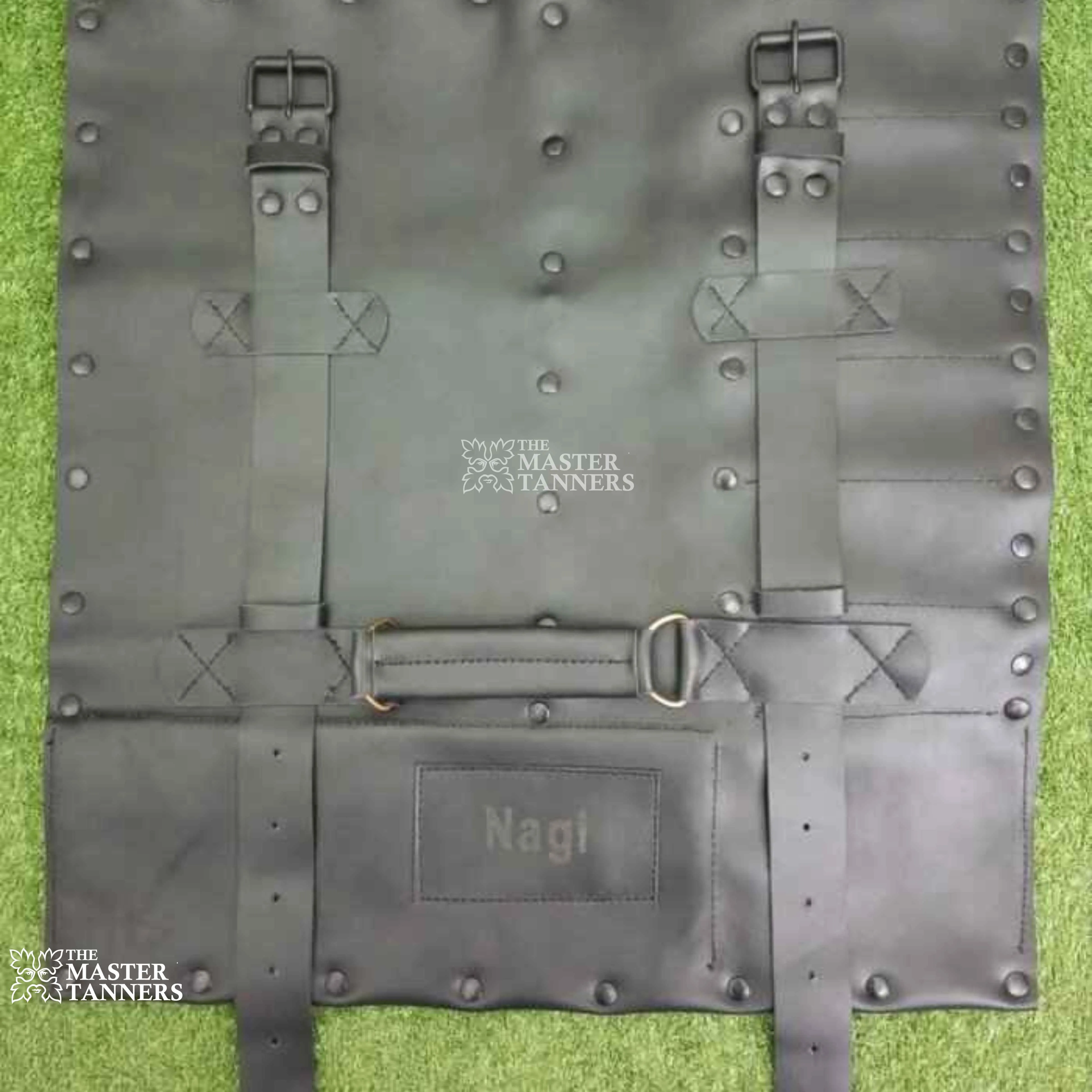 Genuine Knife Leather Roll Bag