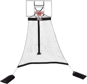Goalrilla Basketball Hoop Return System Great for Solo Play or Free-Throw Practice and Compatible with Most In Ground Hoops , Black