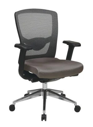 Grey ProGrid High Back Chair