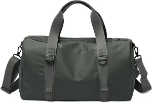 Gym Bag, Dry Wet Separation Duffle Bag for Men, Waterproof Adjustable Strap in Duffle Bag for Men, for Traveling Camping Sports (Color : Green, Size : 40L)