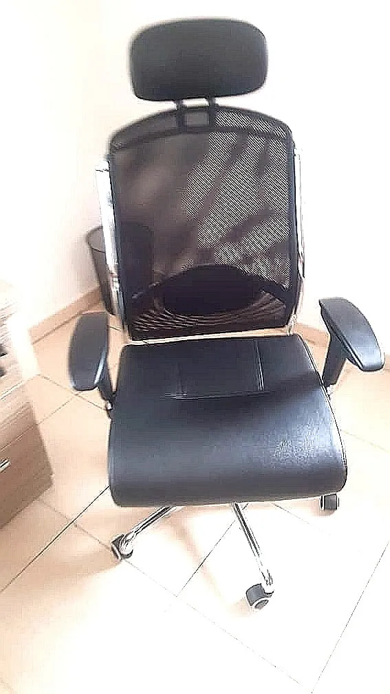 Habour Executive mesh leather Adjustable Arm Chair