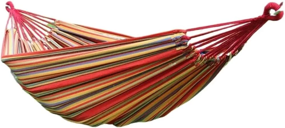 Hammock Outdoor Hammock Double Single Dormitory Student Dormitory Swing Adult Balcony Hanging Chair Indoor and Outdoor Hammocks for Outside(A)