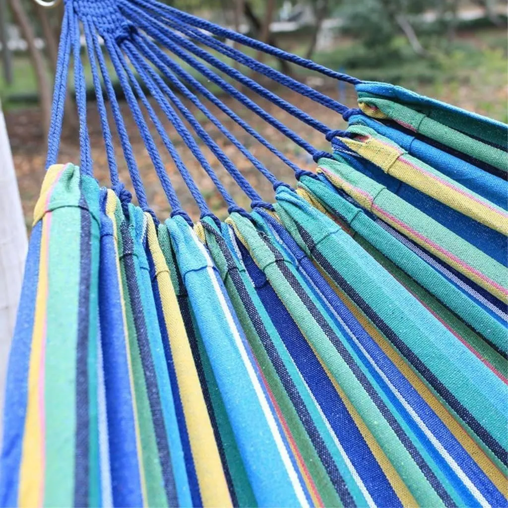 Hammock Outdoor Hammock Double Single Dormitory Student Dormitory Swing Adult Balcony Hanging Chair Indoor and Outdoor Hammocks for Outside(A)