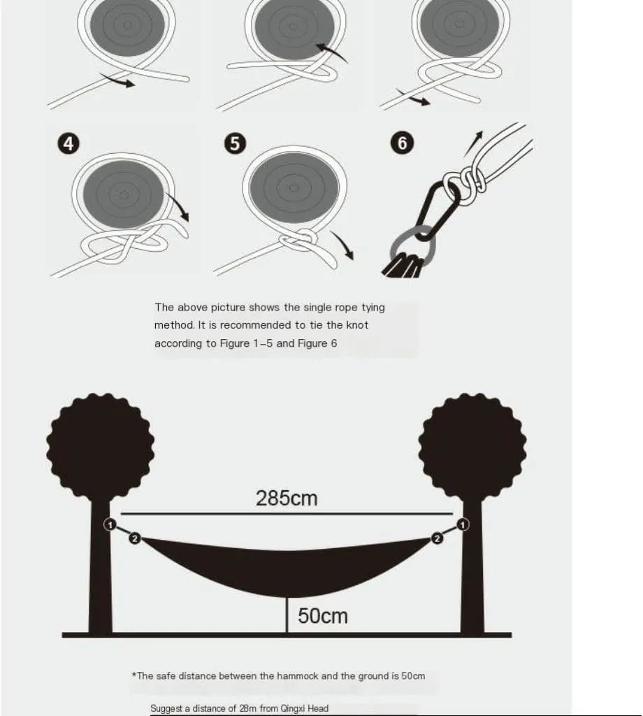 Hammocks Outdoor Camping Swing Hammock Outdoor Double Anti-Rollover Outdoor Tourism Camping Camping Hanging Chair Camping Hammocks(Blue,Small)