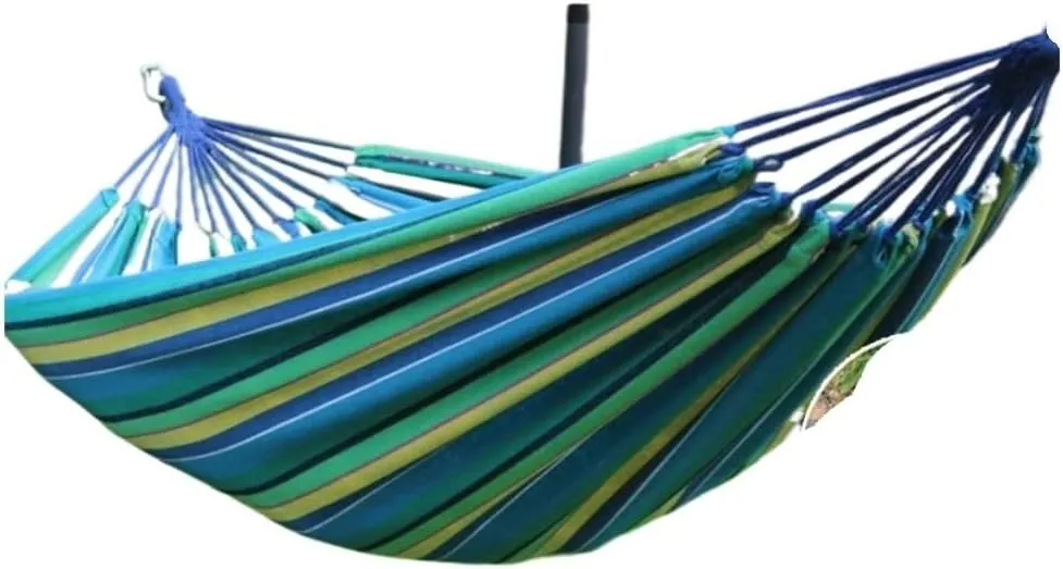 Hammocks Outdoor Hammock Double Single Dormitory Student Dormitory Swing Adult Balcony Hanging Chair Indoor and Outdoor Camping Hammocks(B)
