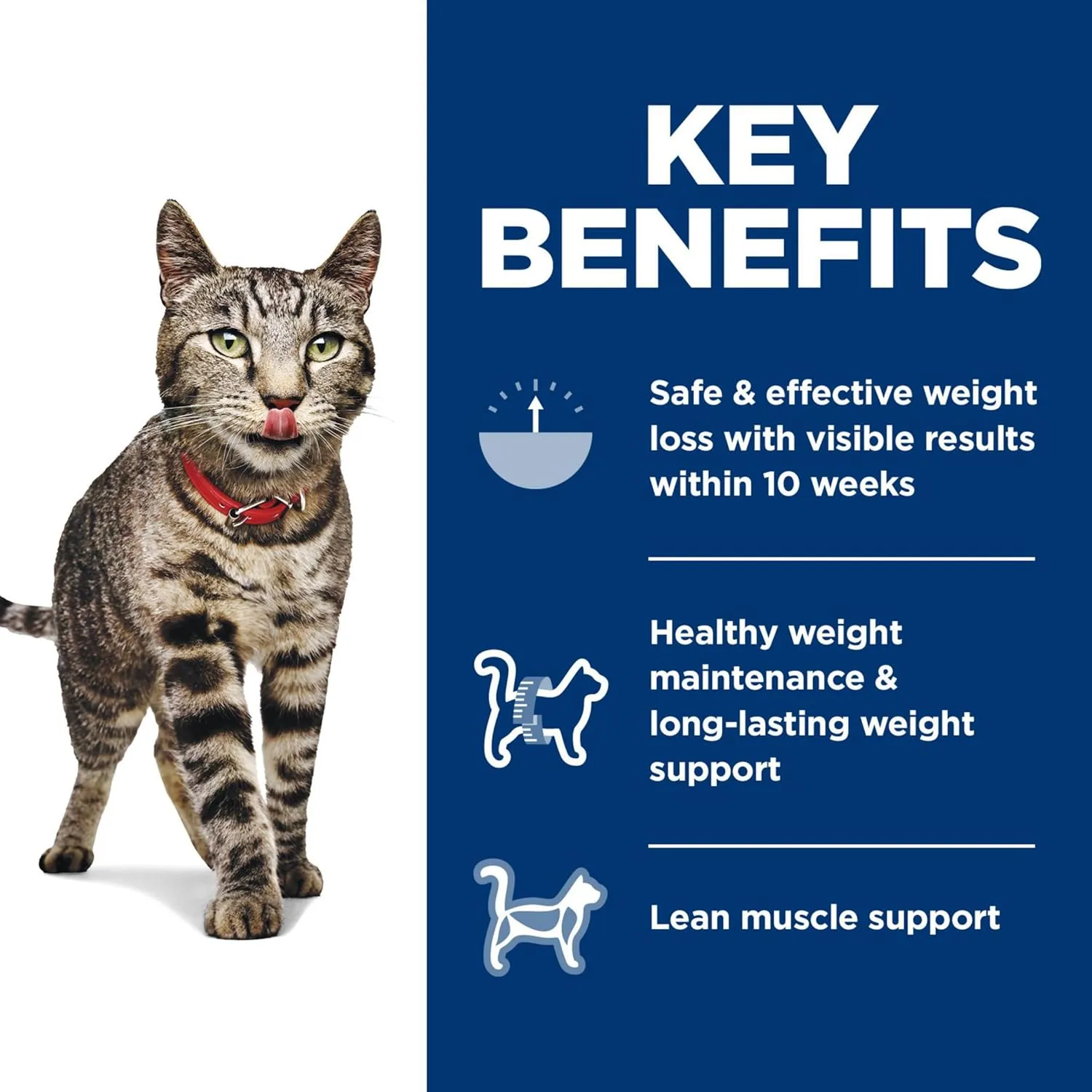 Hill's Science Diet Perfect Weight, Adult 1-6, Weight Management Support, Dry Cat Food, Chicken Recipe, 15 lb Bag