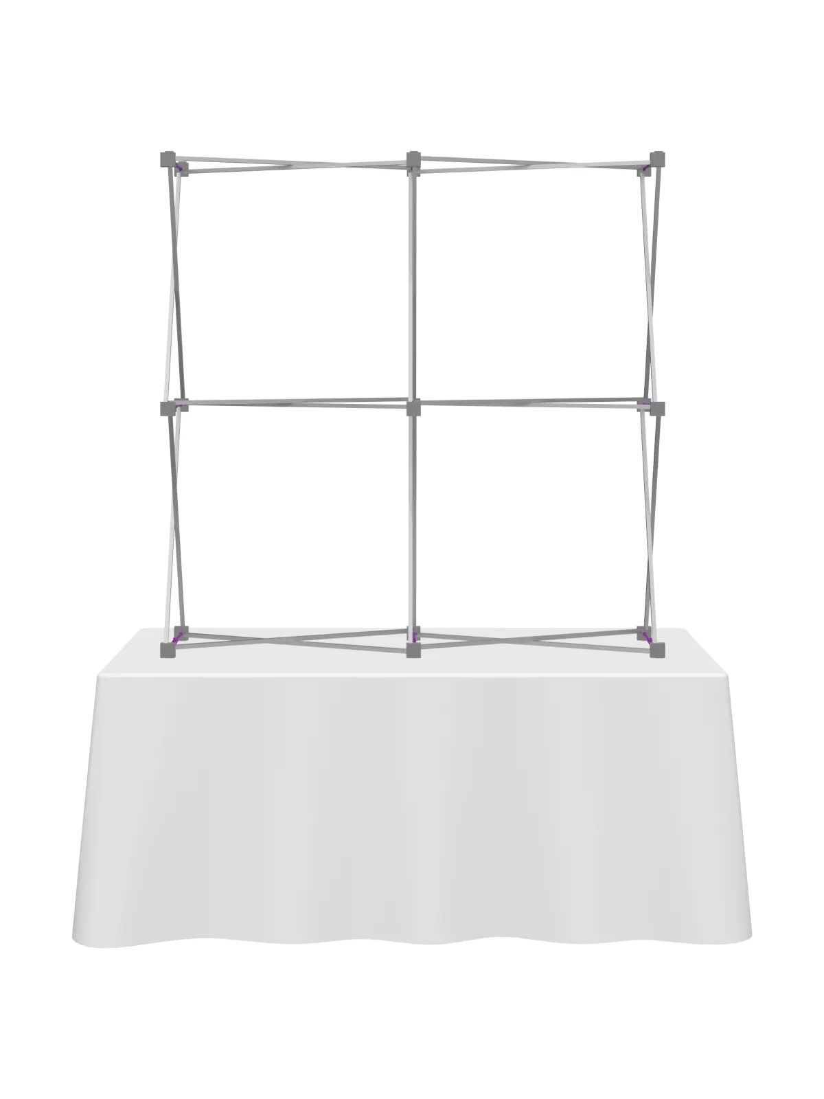 Hopup™ Straight Tabletop Tension Fabric Display