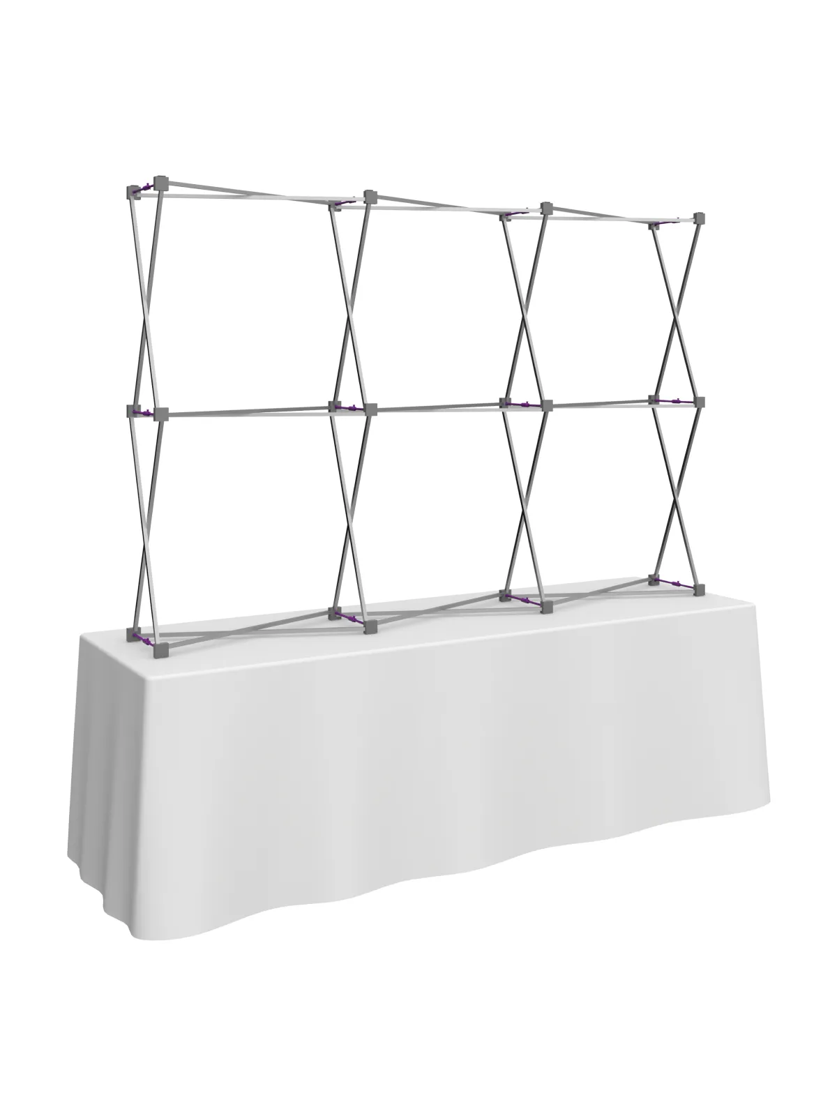 Hopup™ Straight Tabletop Tension Fabric Display