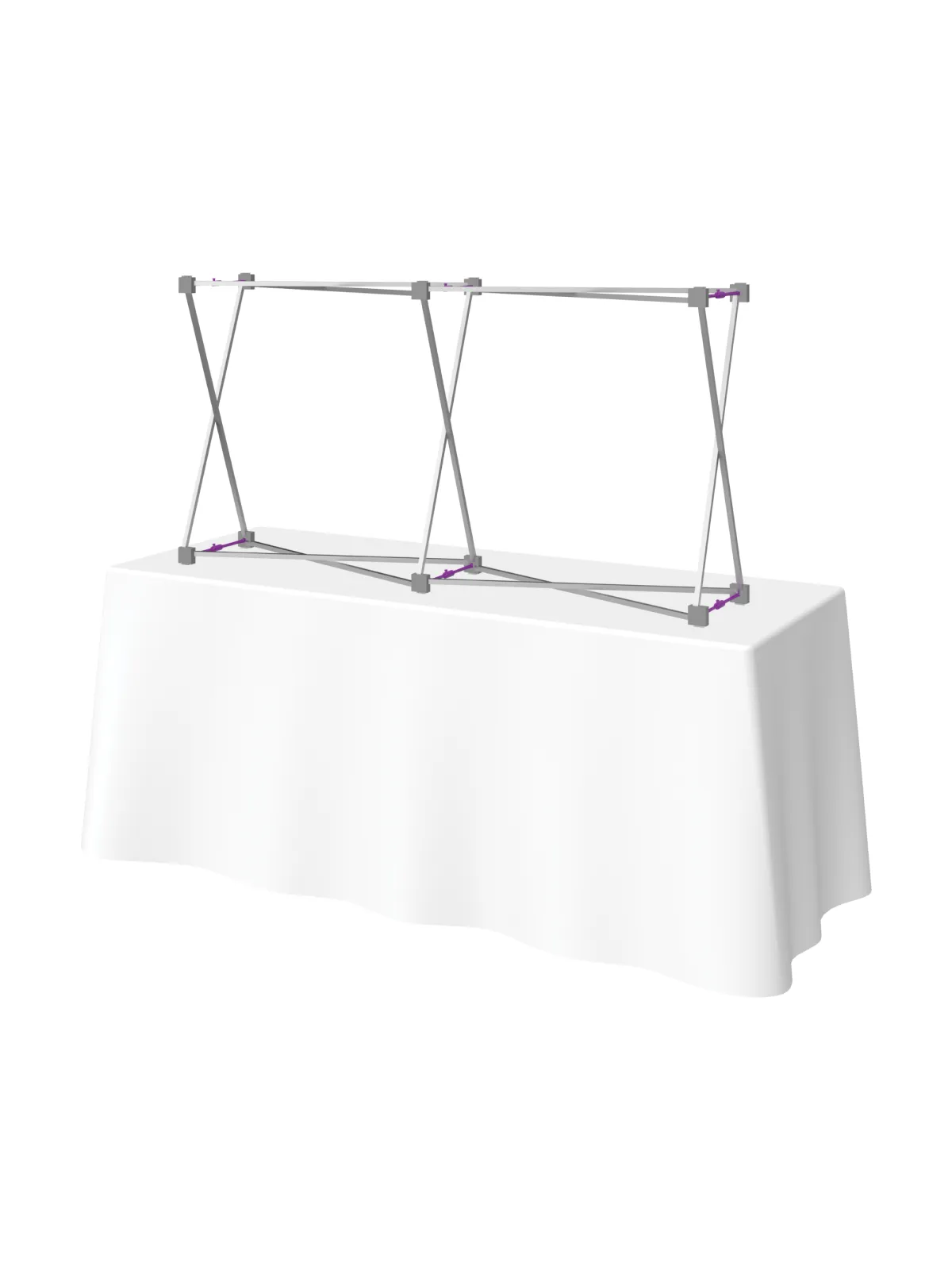 Hopup™ Straight Tabletop Tension Fabric Display