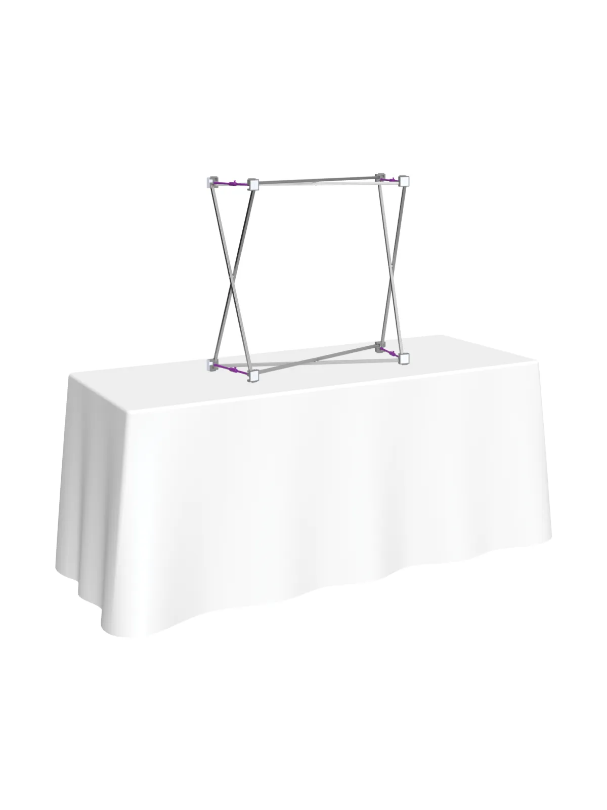 Hopup™ Straight Tabletop Tension Fabric Display
