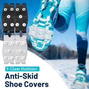 (HOT SALE-49% OFF)Manganese steel spikes anti-slip shoe covers & BUY MORE SAVE MORE