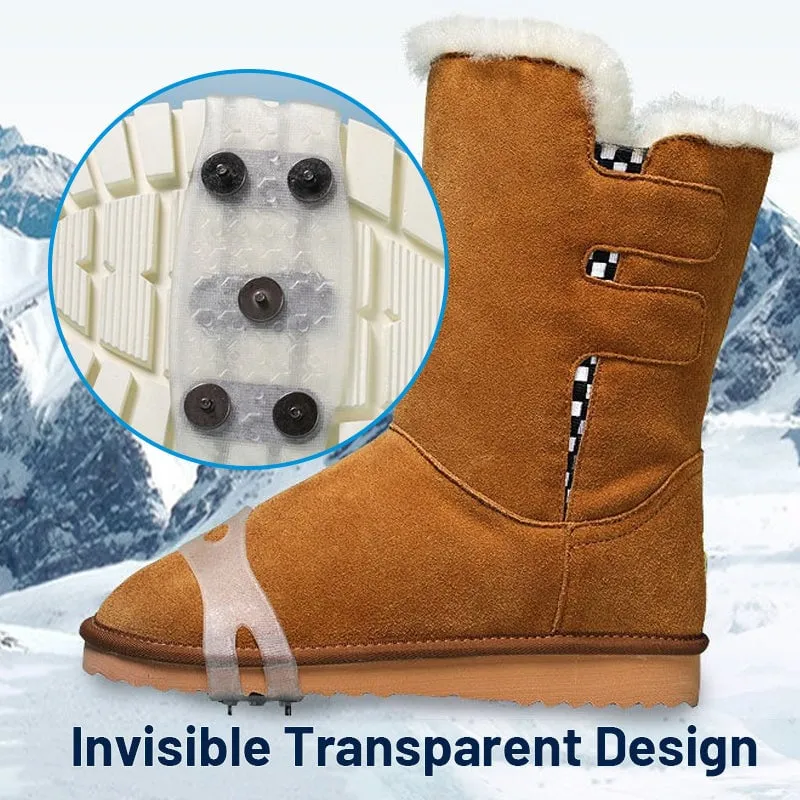 (HOT SALE-49% OFF)Manganese steel spikes anti-slip shoe covers & BUY MORE SAVE MORE