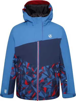 Humour II Jacket Kids Ski Jacket, Waterproof & breathable Recycled fabric, Snowskirt, Taped seams, 2 lower zipped pockets, adjustable tech hood, Vlrtabl/Mnlt, 3-4T
