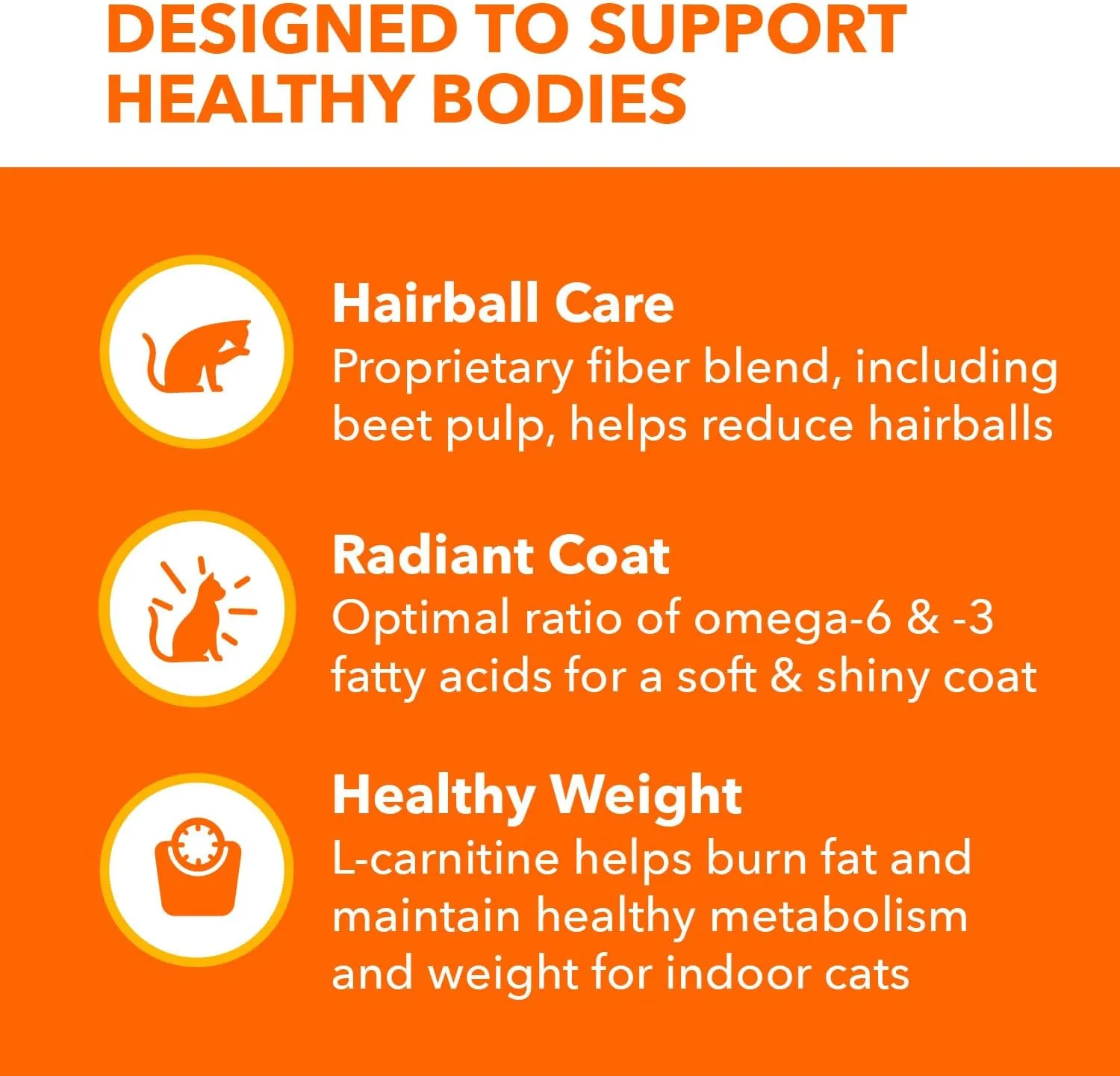 IAMS Proactive Health Adult Indoor Weight & Hairball Care Dry Cat Food with Salmon, 16 lb. Bag