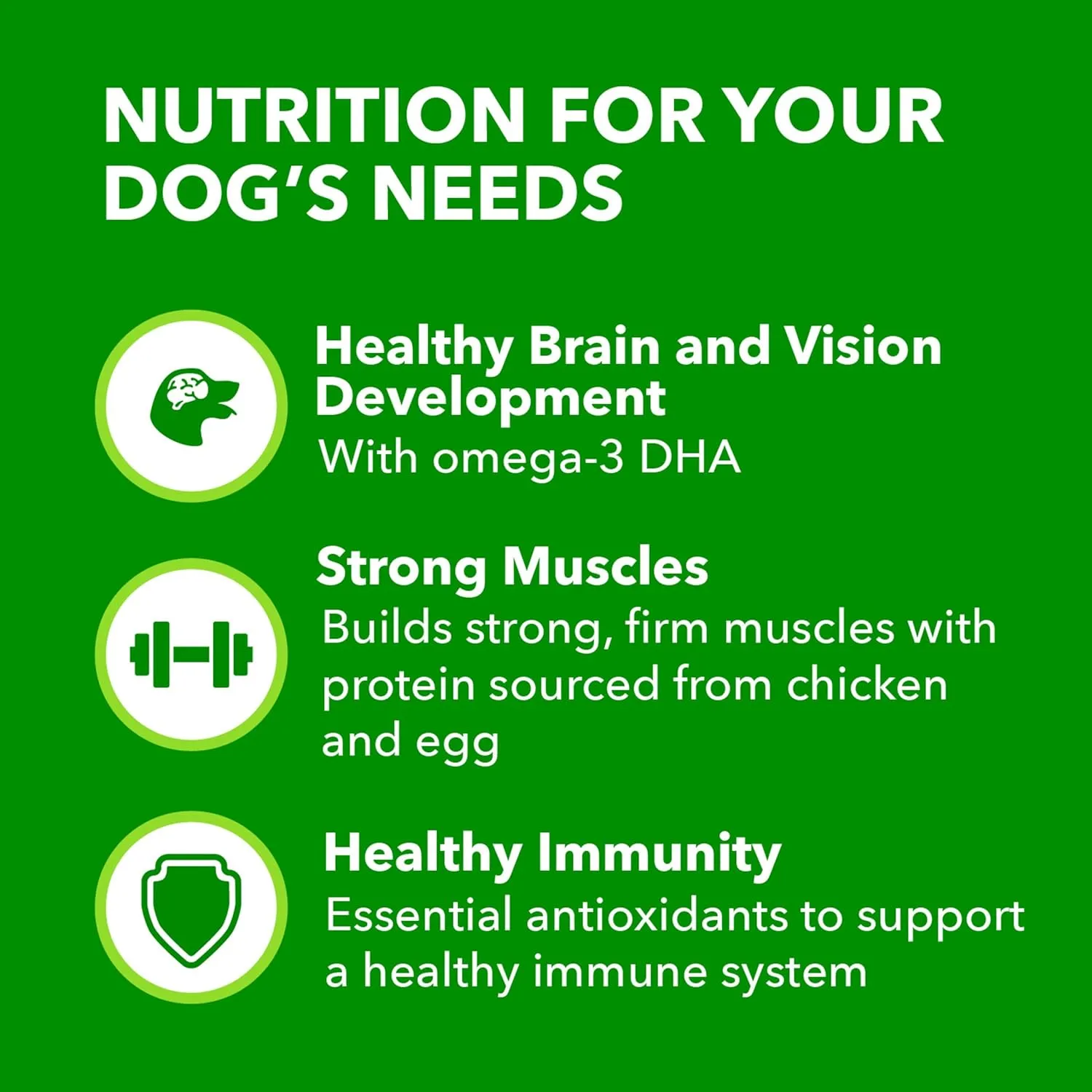 IAMS Proactive Health Smart Puppy Dry Dog Food with Real Chicken, 15 lb. Bag