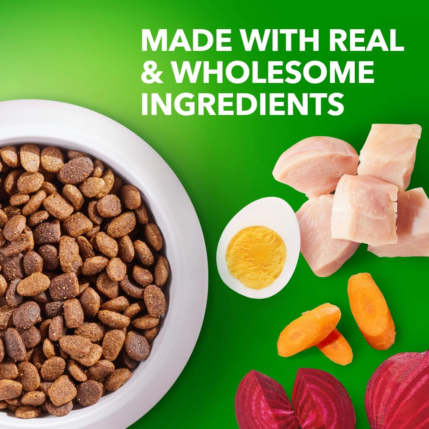 IAMS Smart Puppy Large Breed Dog Food Dry with Real Chicken, 30.6 lb. Bag