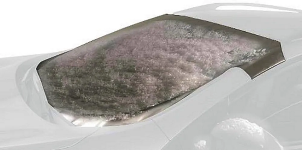 Intro-Tech Automotive CH-913-S Custom Fit Windshield Winter, Snow, Ice and Frost Shade for Select Chevrolet Impala Models, w/o Sensor, Silver