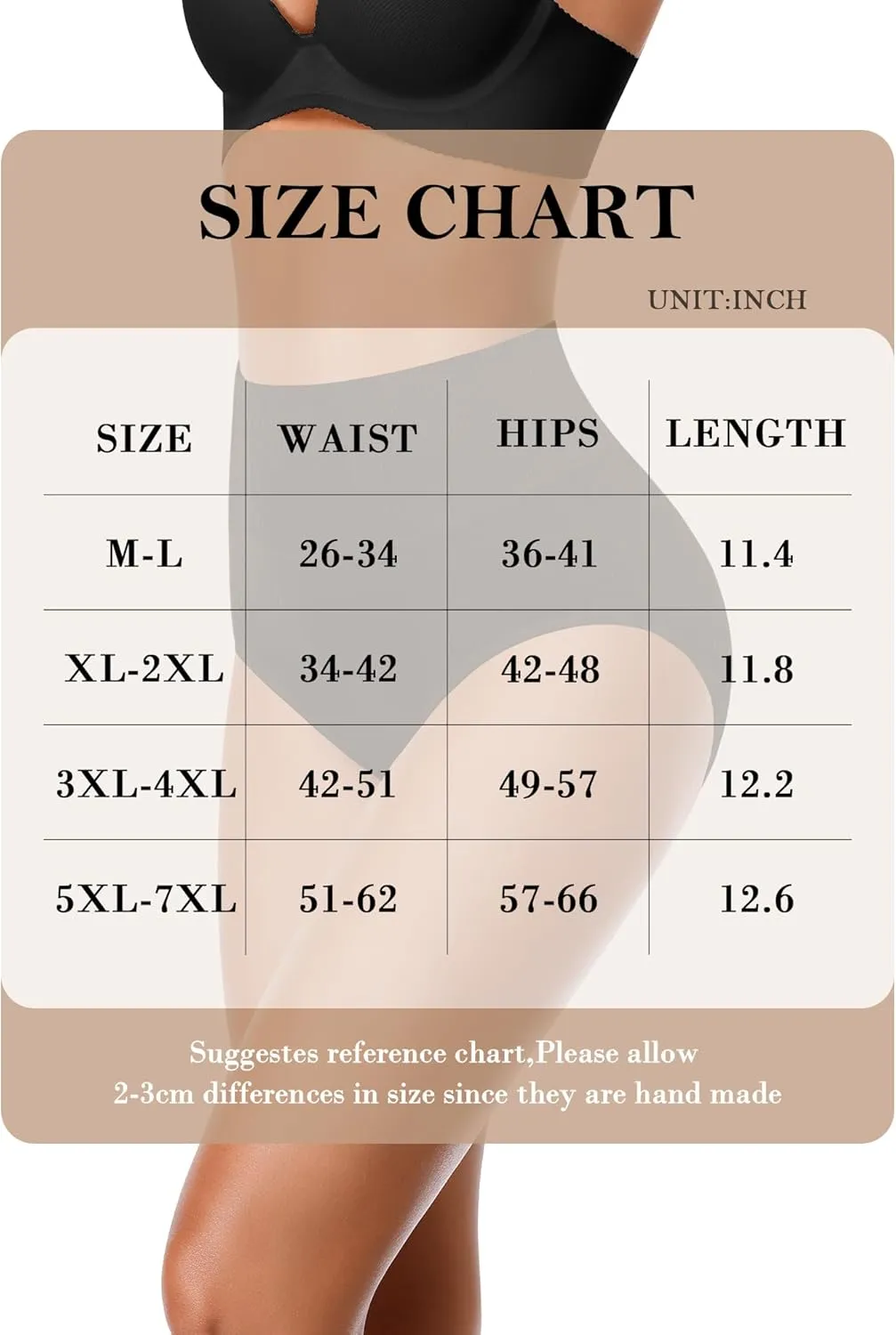 J-pone Womens Underwear Cotton High Waisted Strech Soft Full Coverage Briefs Ladies Postpartum Panties 5 Pack