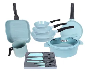 JADECOOK 9 piece cookware SET- BATERIA de 9 piezas