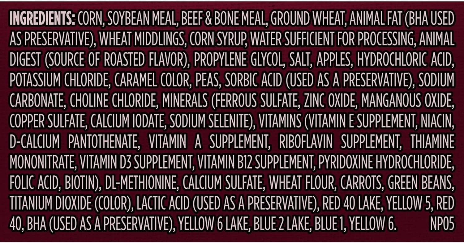 Kibbles 'n Bits Bistro Oven Roasted Beef, Spring Vegetable & Apple Flavors Dry Dog Food, 45 lb. Bag