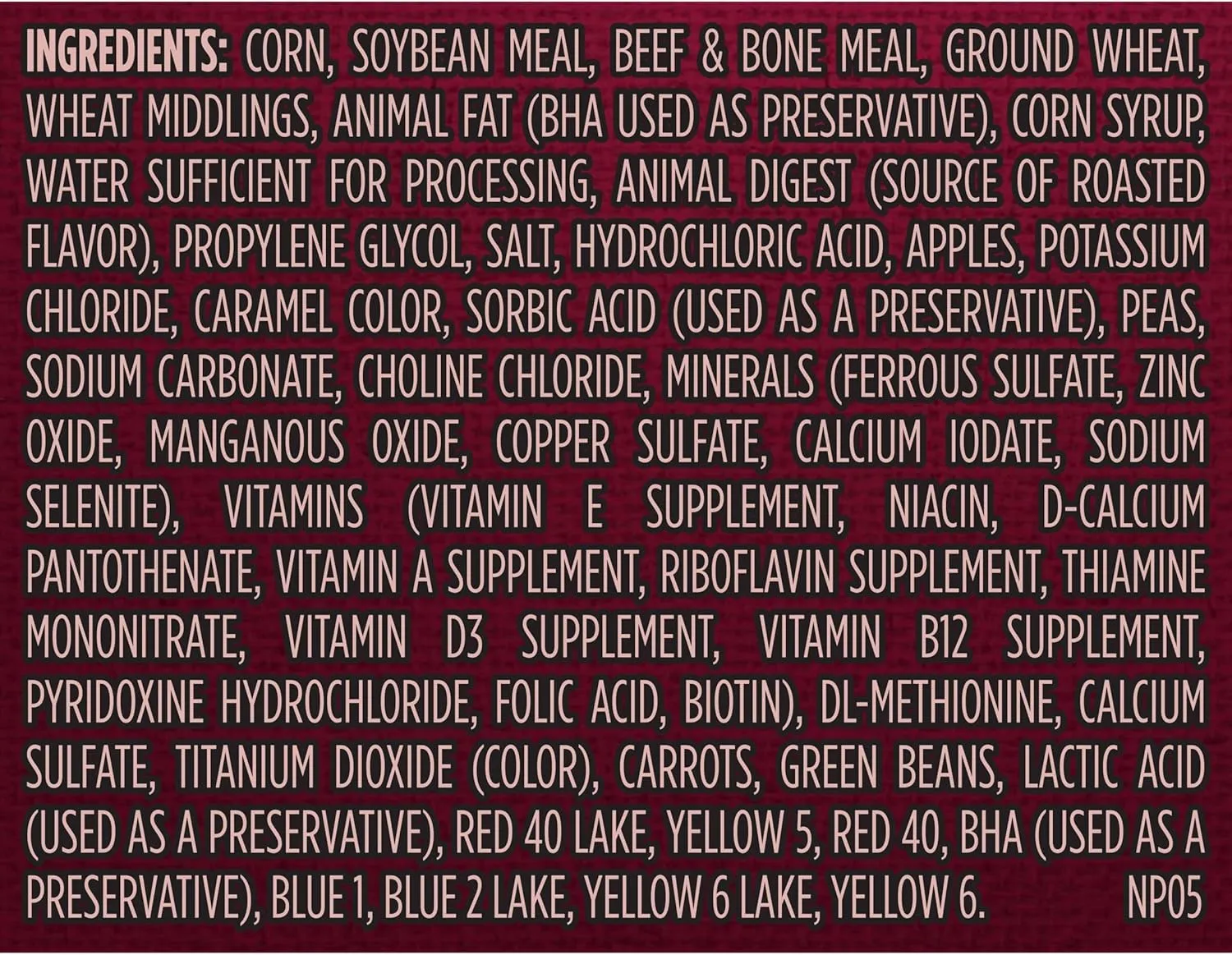 Kibbles 'n Bits Bistro Small Breed Mini Bits Oven Roasted Beef Flavor Dry Dog Food, 16lb bag