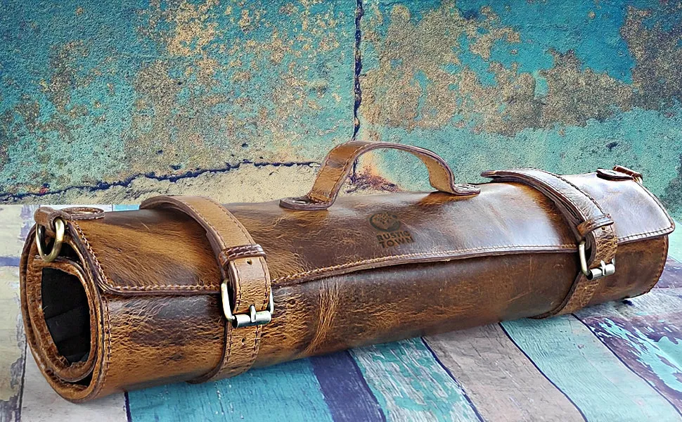 Koch Knife Roll- Tan(Brown)