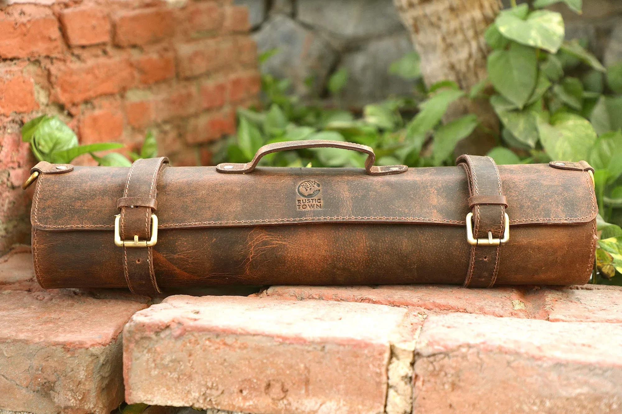 Koch Knife Roll- Tan(Brown)