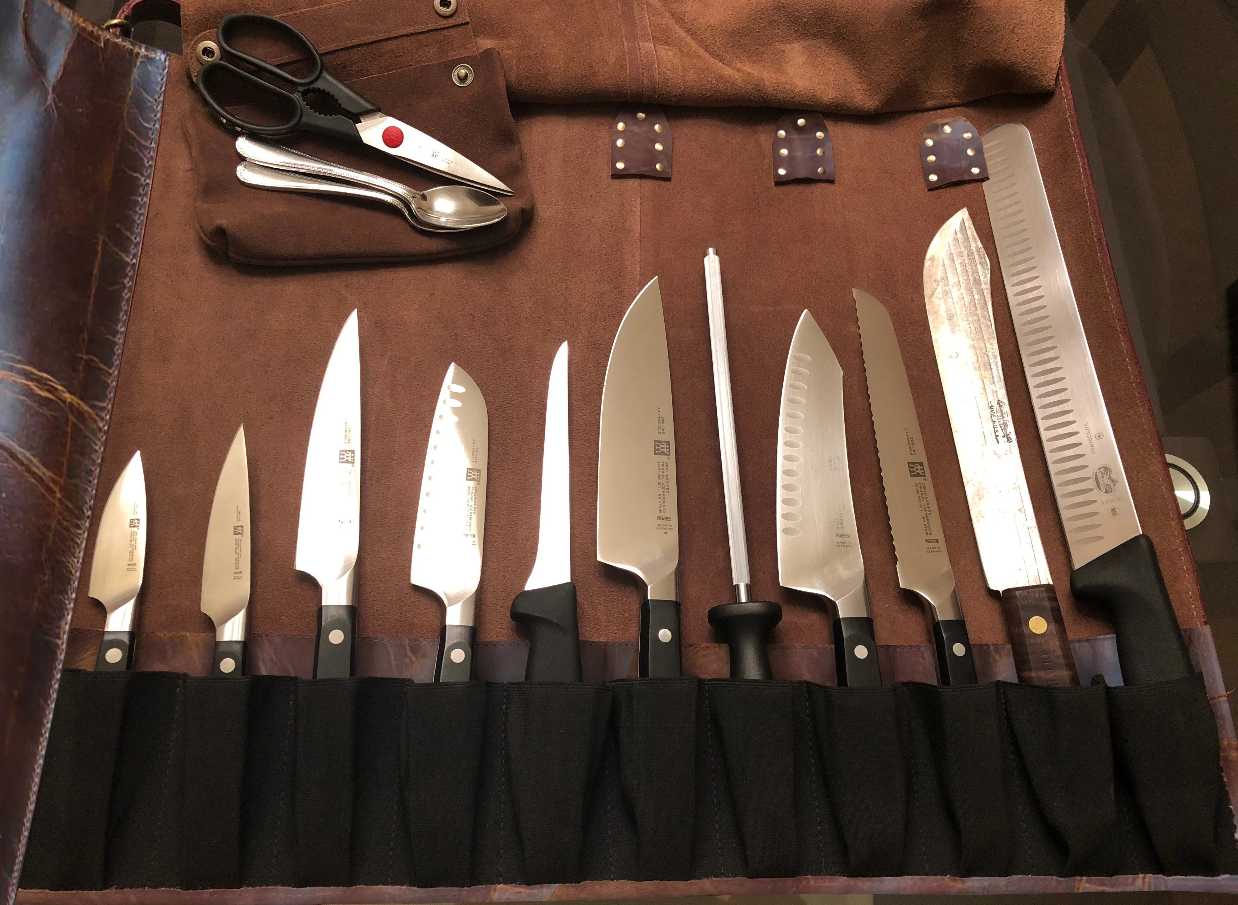 Koch Knife Roll- Tan(Brown)