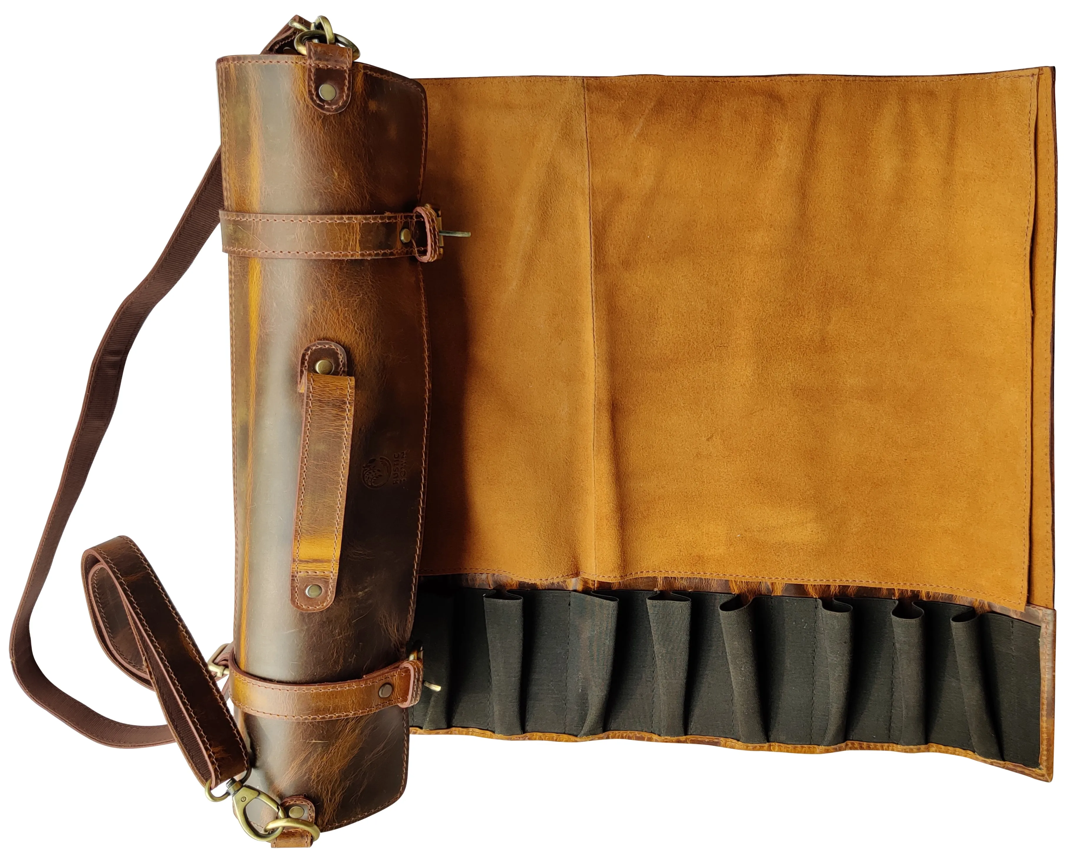 Koch Knife Roll- Tan(Brown)