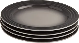 Le Creuset Stoneware Set of 4 Salad Plates, 8.5" each, Oyster