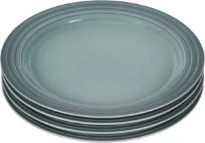 Le Creuset Stoneware Set of 4 Salad Plates, 8.5" each, Sea Salt