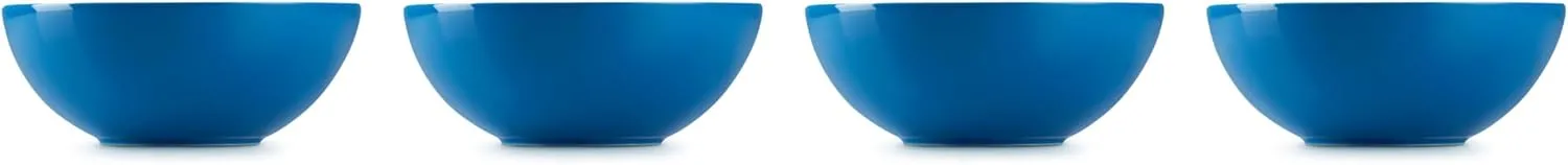 Le Creuset Stoneware Set of 4 Soup Bowls, 22 oz. (6.25") each, Marseille