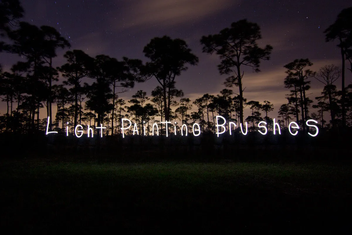 Light Painting Brushes Deluxe Starter Kit