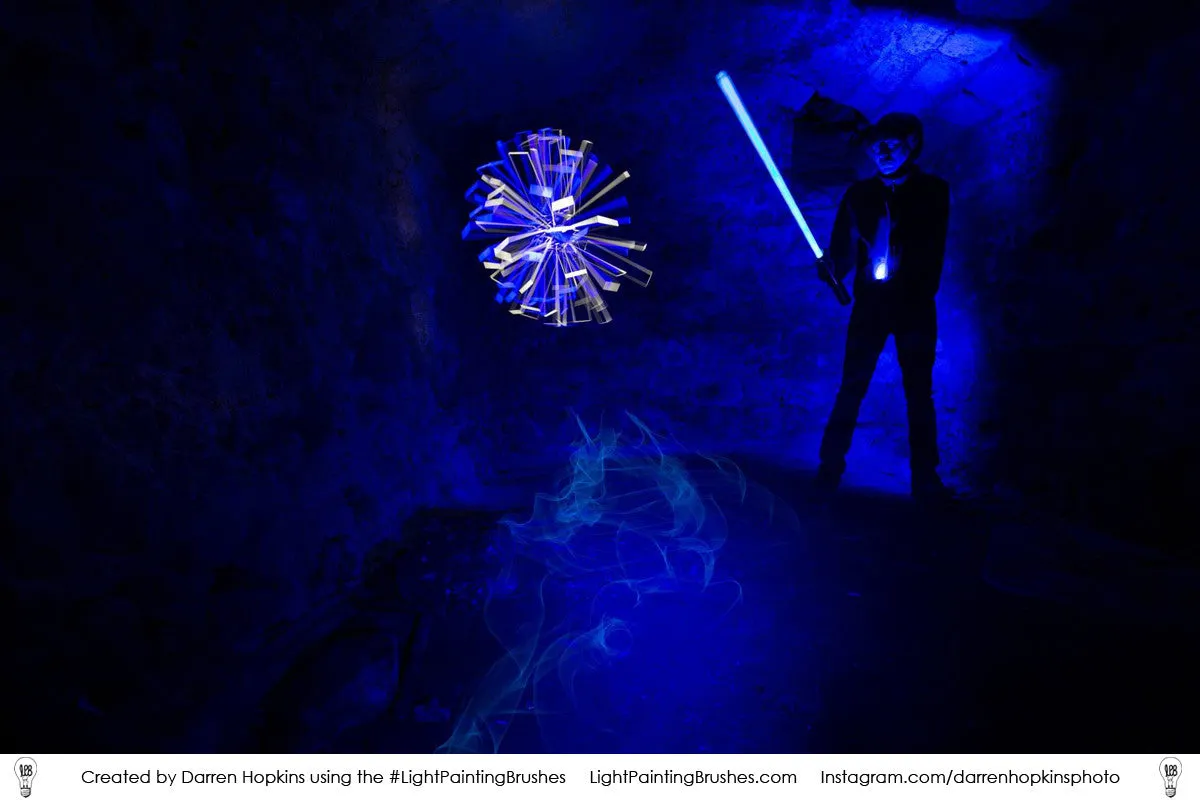 Light Painting Brushes Deluxe Starter Kit