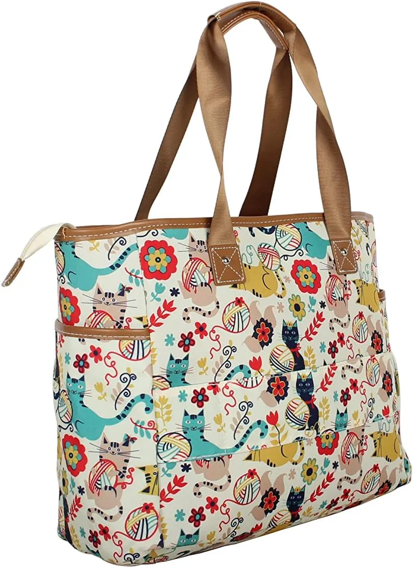 Lily Bloom Luggage Set 4 Piece Suitcase Collection With Spinner Wheels For Woman (Furry Friends)