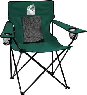 Logo Brands Mexico Mens Soccer Team Elite Chair, Unisex Adult Chair with Two Cup Holder, One Size, Team Color