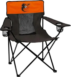 Logo Brands MLB Baltimore Orioles Elite Chair, Team Color, One Size
