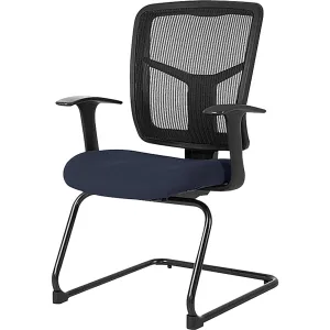Lorell ErgoMesh Series Mesh Side Arm Guest Chair