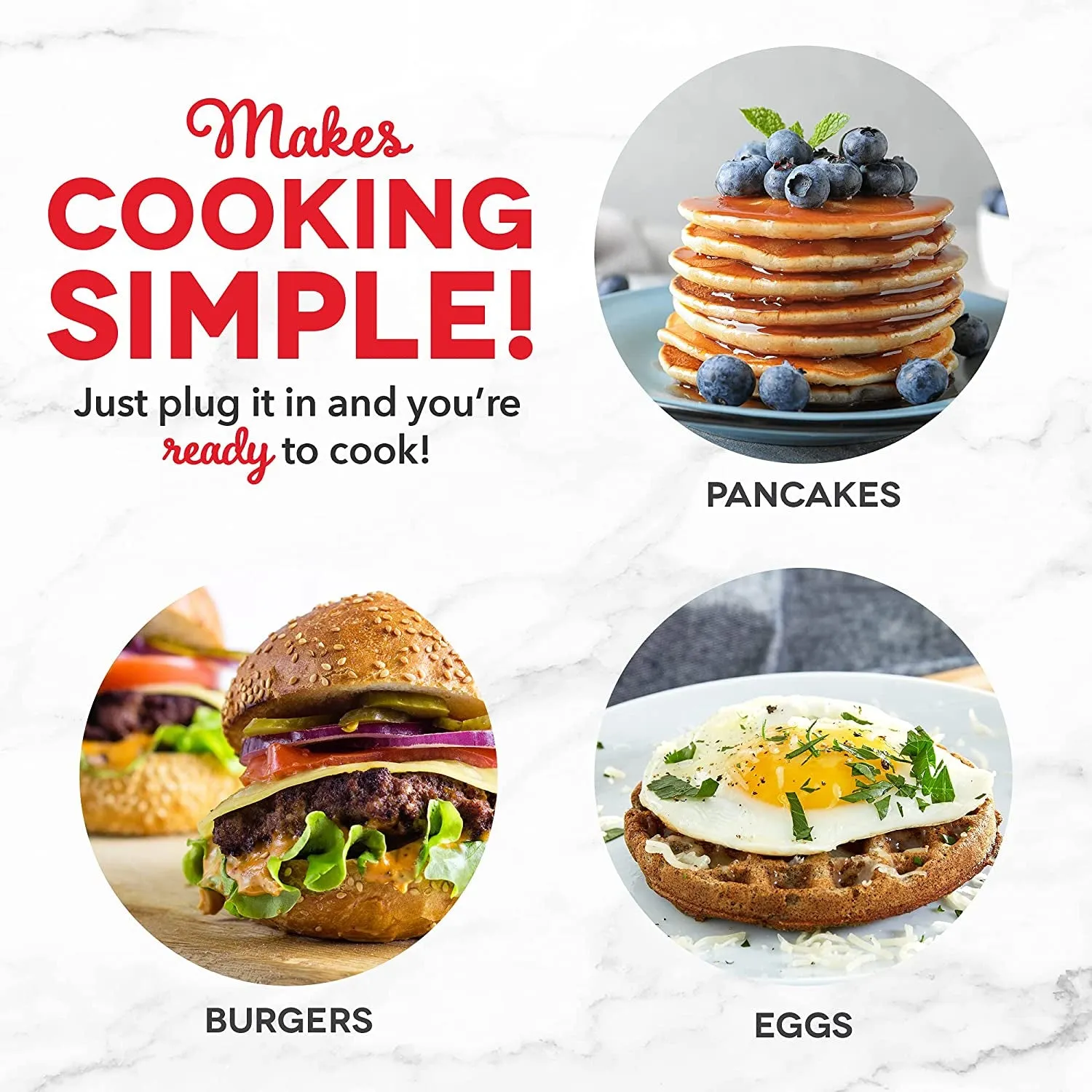 Maker Mini   New-year sale Heart-Shaped Waffle Mini Maker 3-Pack Mini Waffle Gift Mini Griddle Set, Maker Discounted shipping   Maker