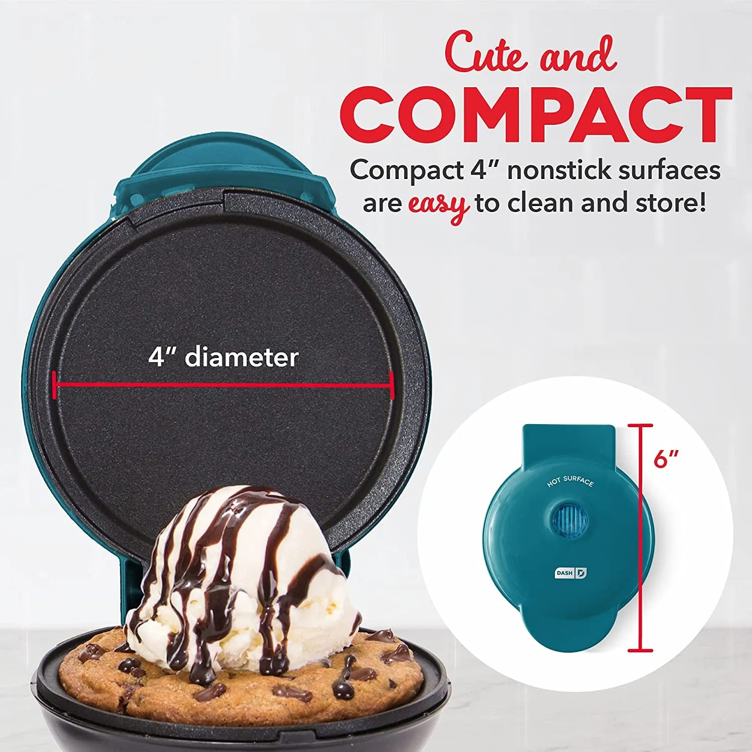 Maker Mini   New-year sale Heart-Shaped Waffle Mini Maker 3-Pack Mini Waffle Gift Mini Griddle Set, Maker Discounted shipping   Maker