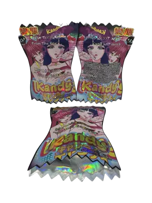 Marshmellow Tootsy Roll Pop Mylar Bags 3.5g Kandy