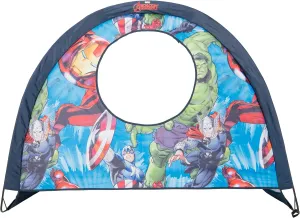 Marvel Avengers Pop Up Soccer Goal, 4 ft Kids Outdoor Pop Up Goal Featuring Captain America, Iron Man, Hulk, and Thor, Multi