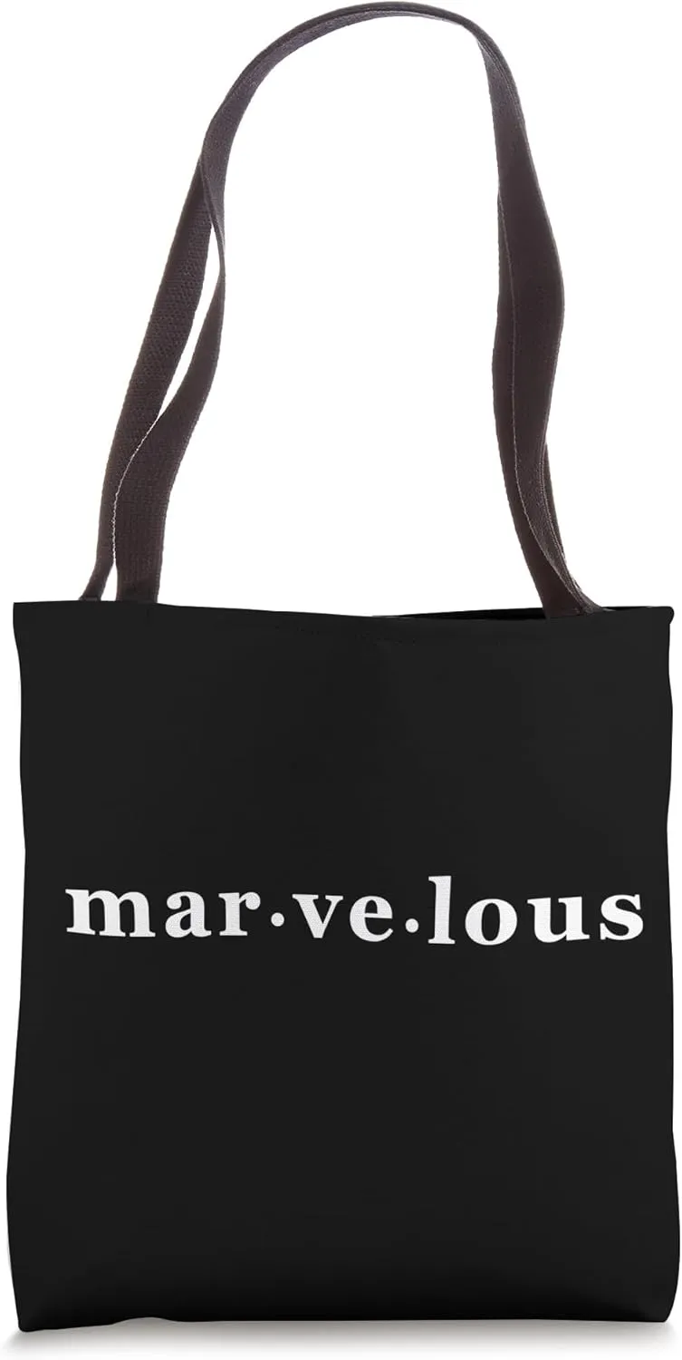 marvelous Tote Bag