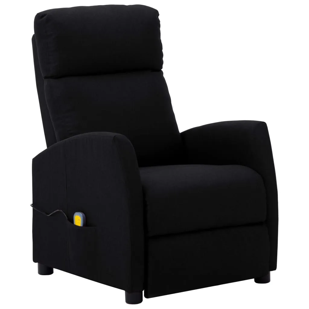 Massage Recliner Chair Adjustable Push Armchair for Elderly Fabric
