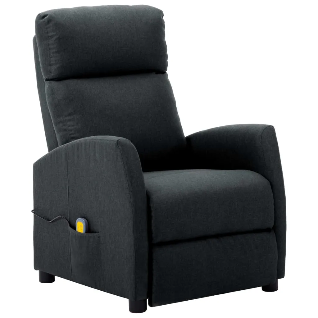 Massage Recliner Chair Adjustable Push Armchair for Elderly Fabric