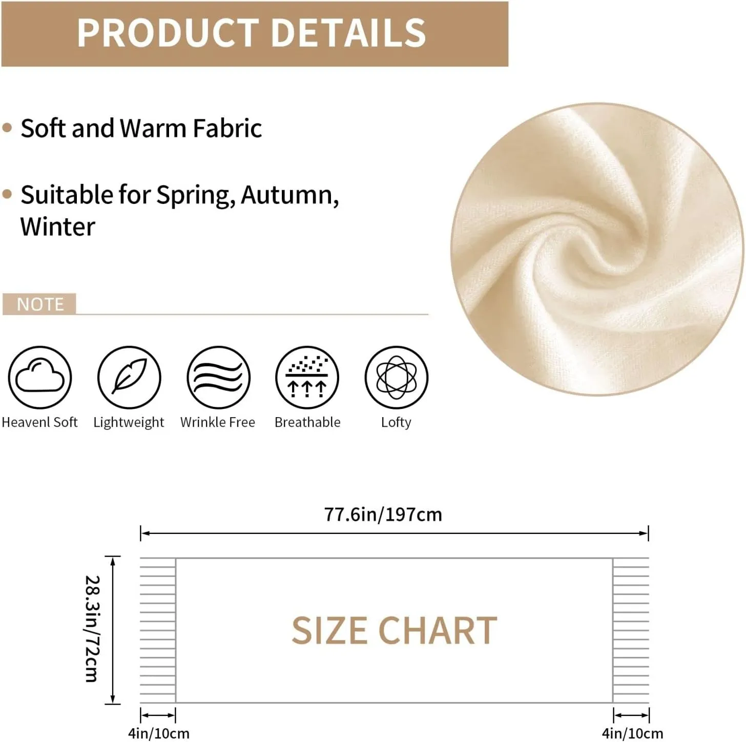 Math Formula Exquisite Cashmere Tassel Scarf And Shawl Wraps Lightweight Fashion Scarf Presents For Ladies